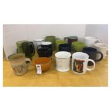 Assortment of mugs