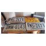 4 license plates