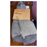 LLBean Wool Cresta hiking socks. New XL