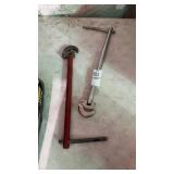 Lot of 2 Plumbers Wrenches