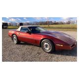 1987 Chevy Corvette convertible 30,979 miles