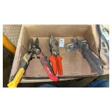 Craftsman Shears, Crescent Wiss and Ridgid Tool