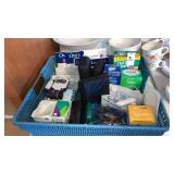 Glucose meters, lancets, pill splitters assorted