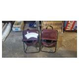 2 Foldable chairs