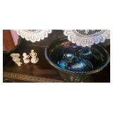 Assorted glass ware