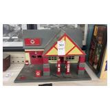 Texaco Gas Station Display