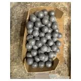 Muzzle loader Round balls- probably .50 cal