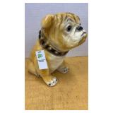 Mack Bulldog bank 8 inches tall - no plug