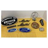 VINTAGE  EMBLEM/ CAR ORNAMENT- Ford, Cadillac &