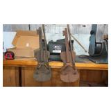 3 Cello Wall Hangers and Birdhouse