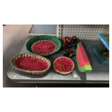 Lot of Watermelon Decor