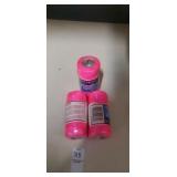 3 spools pink twine