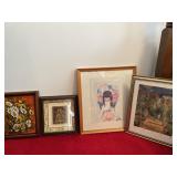 Degrazia- Framed artwork & painting- variety of -