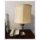 Vintage table lamp as well as Radio Shack 25