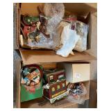 Lot of Christmas Village Houses and Decor