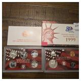 1999 US Mint Silver Proof Set