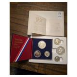 US Mint bicentennial silver proof set