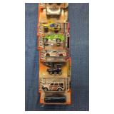 10 assorted matchbox cars