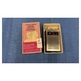 Realistic Pocket Radio 12-609A W Box