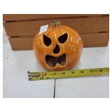 Ceramic jack-O-Lantern