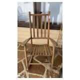 Wooden rocker