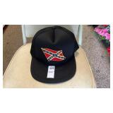 Confederate Flag Snapback Hat 100% PolyesterNylon