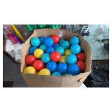 Lot of Plastic Play Pit Balls