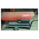 320,000 BTU oil-fired heater