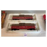 Lot of 2 Burlington Freight Cars