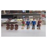 O scale model train figures