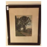 Vintage  A Vermont Road Wallace Nutting 23.25