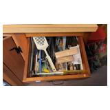 Drawer of Assorted Kitchen Utensils