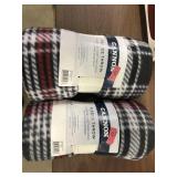 2 Cannon fleece throws