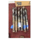 Morse taper drill bits 1-1/4,1- 1/ 8,