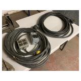 (3) HEAVY DUTY ELECTRICAL CORDS