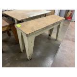 WORK TABLE, 16" X 48" X 30" H