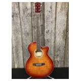 Palmer Guitar Co. Est. 1925 Red - Sunburst Finish