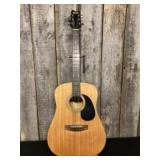 Woods By Samick Natural Finish Acoustic Guitar Mod