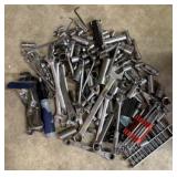 Large Collection Of Assorted Wrenches, Hand Tools,