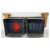 Cross Walk Lighted Sign, Works, Cord Will Need To