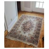 Mahal 100% Worsted Wool, Oriental Style Rug