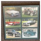 Framed Car Photos 24ï¿½x24ï¿½