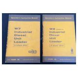 Case W7 & W8 Loader Manuals