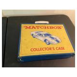 Vintage die cast cars with case