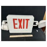 Exit sign