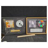 2 framed CDs