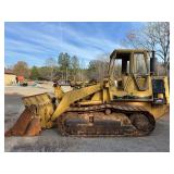 1988 CAT 963 loader running