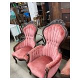 2  antique chairs