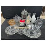 Miscellaneous glassware