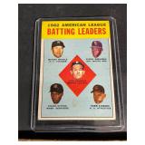 1962 batting leaders card